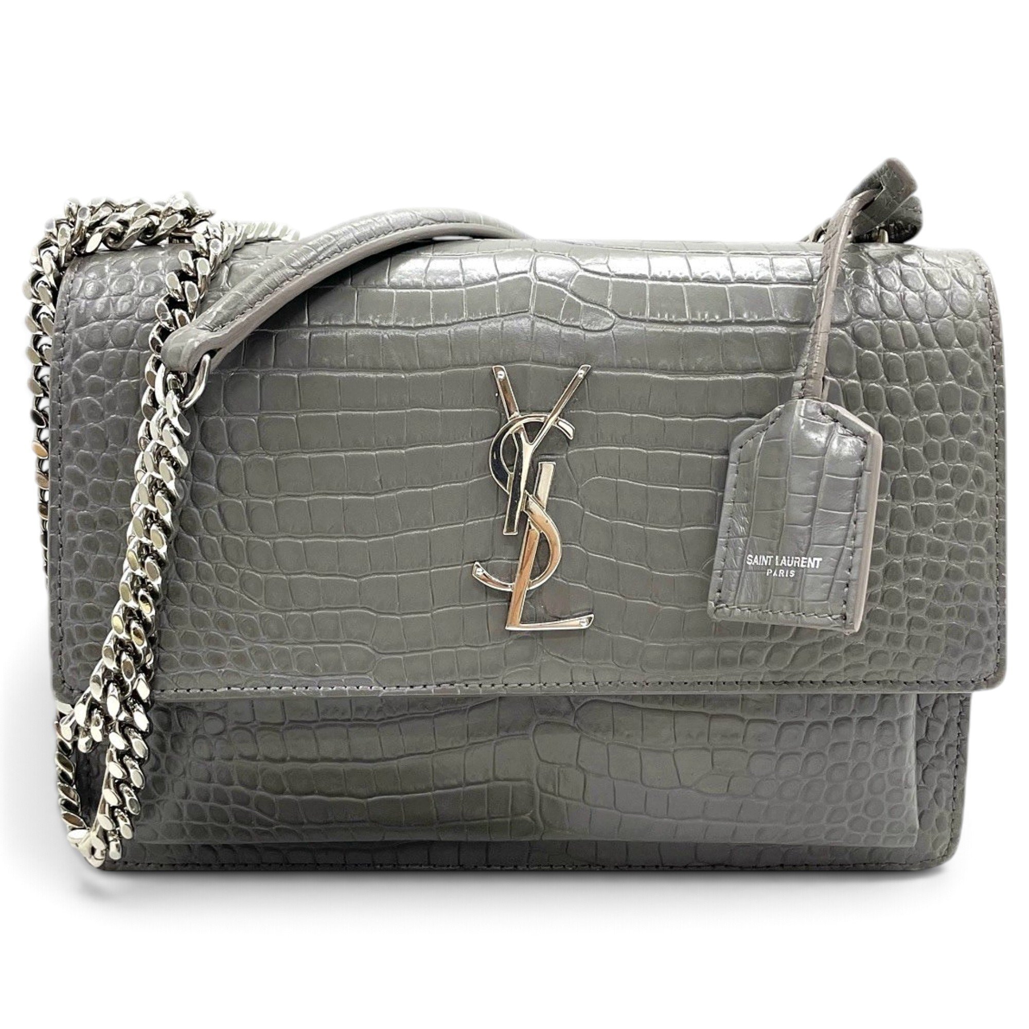 Sunset leather handbag