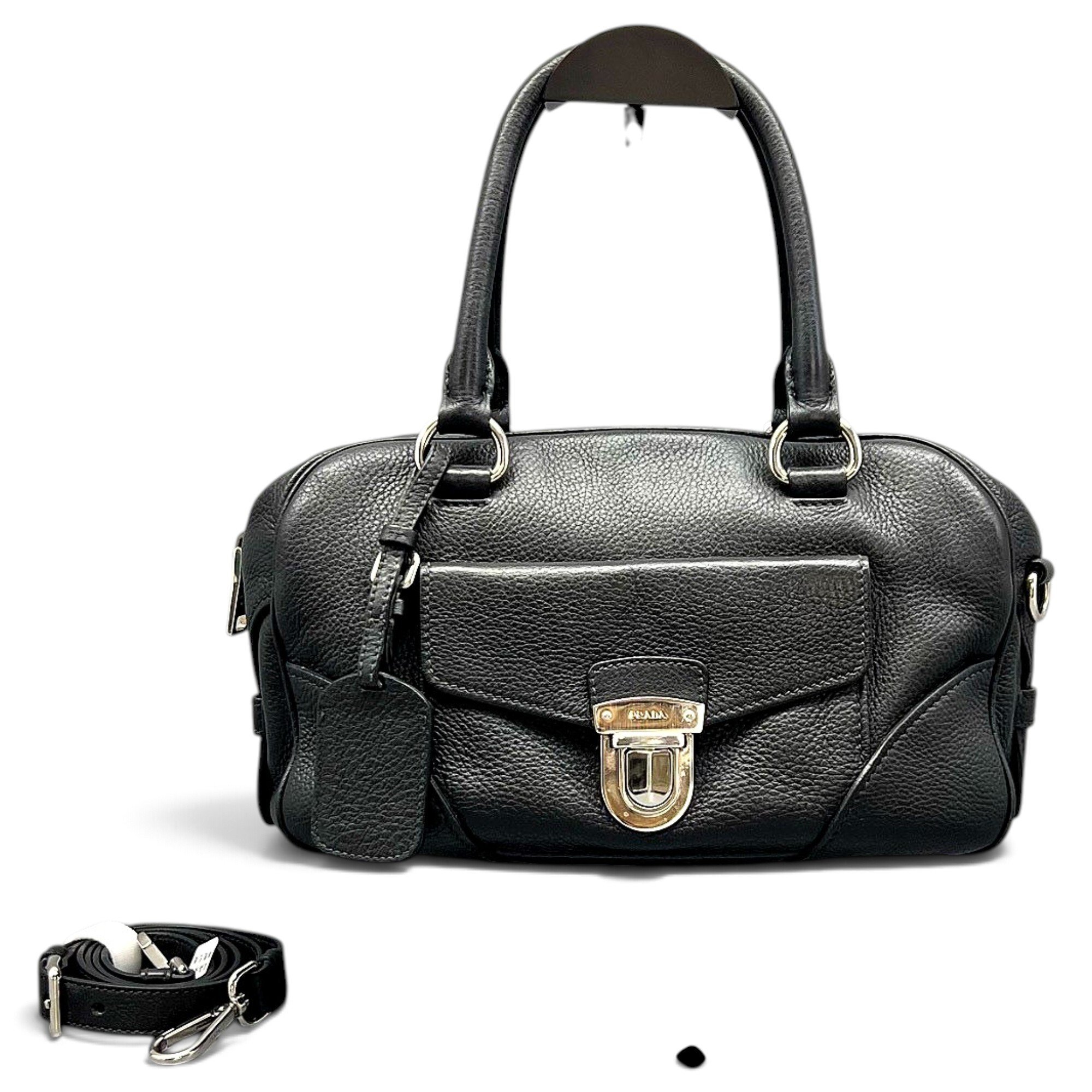 Leather handbag
