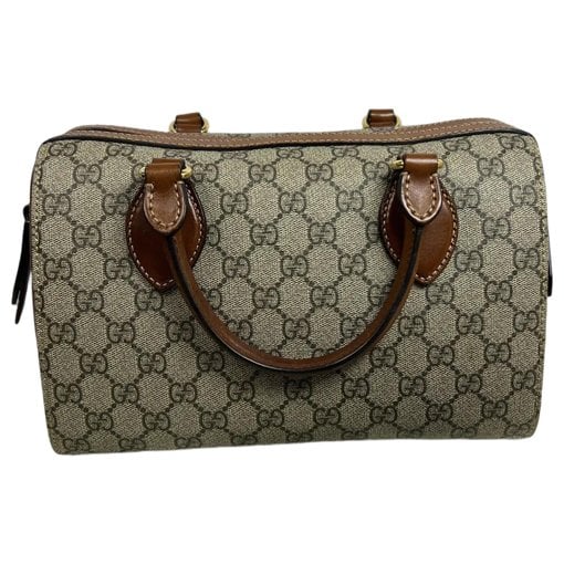 Boston vinyl handbag