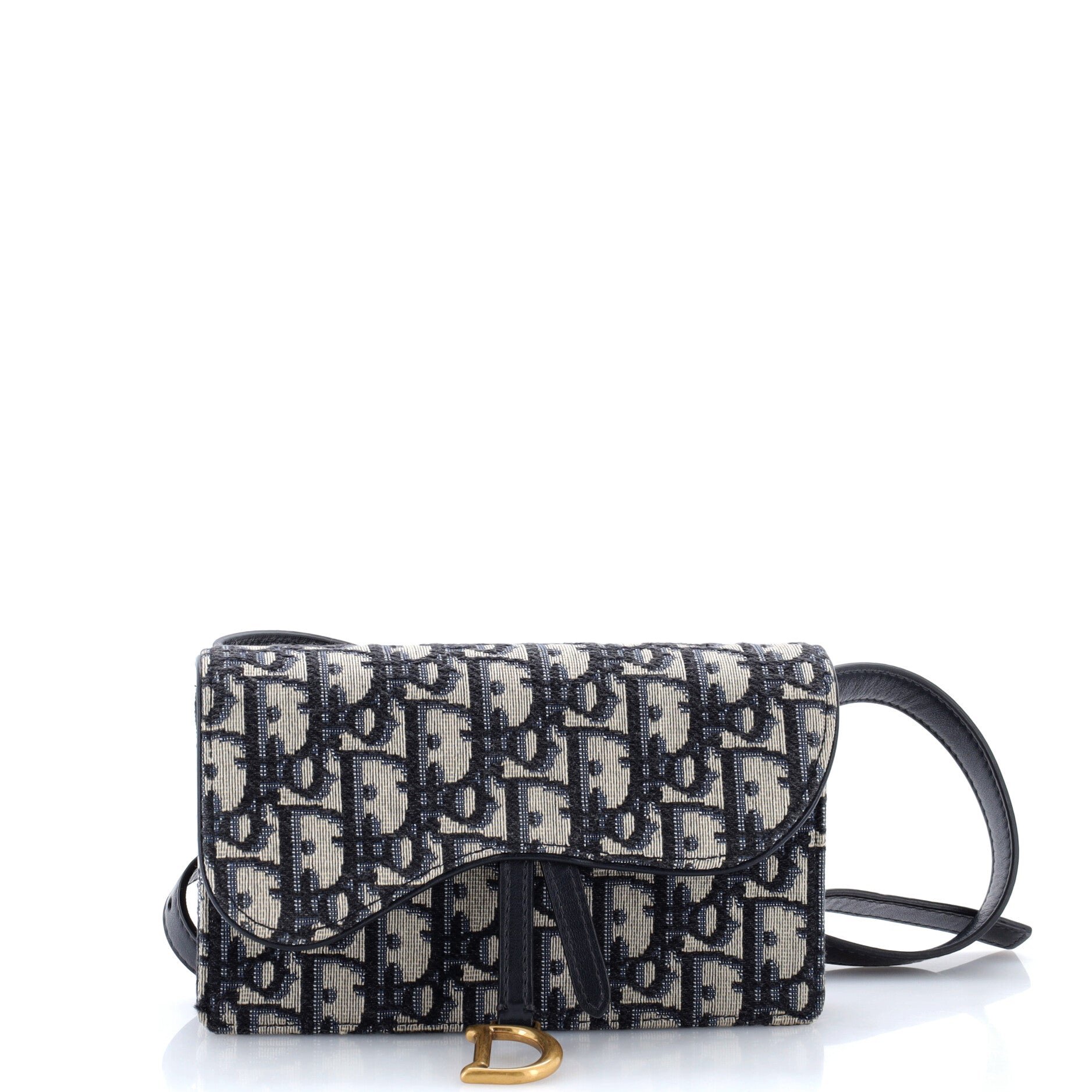 Saddle Rectangular Belt Bag Oblique Canvas