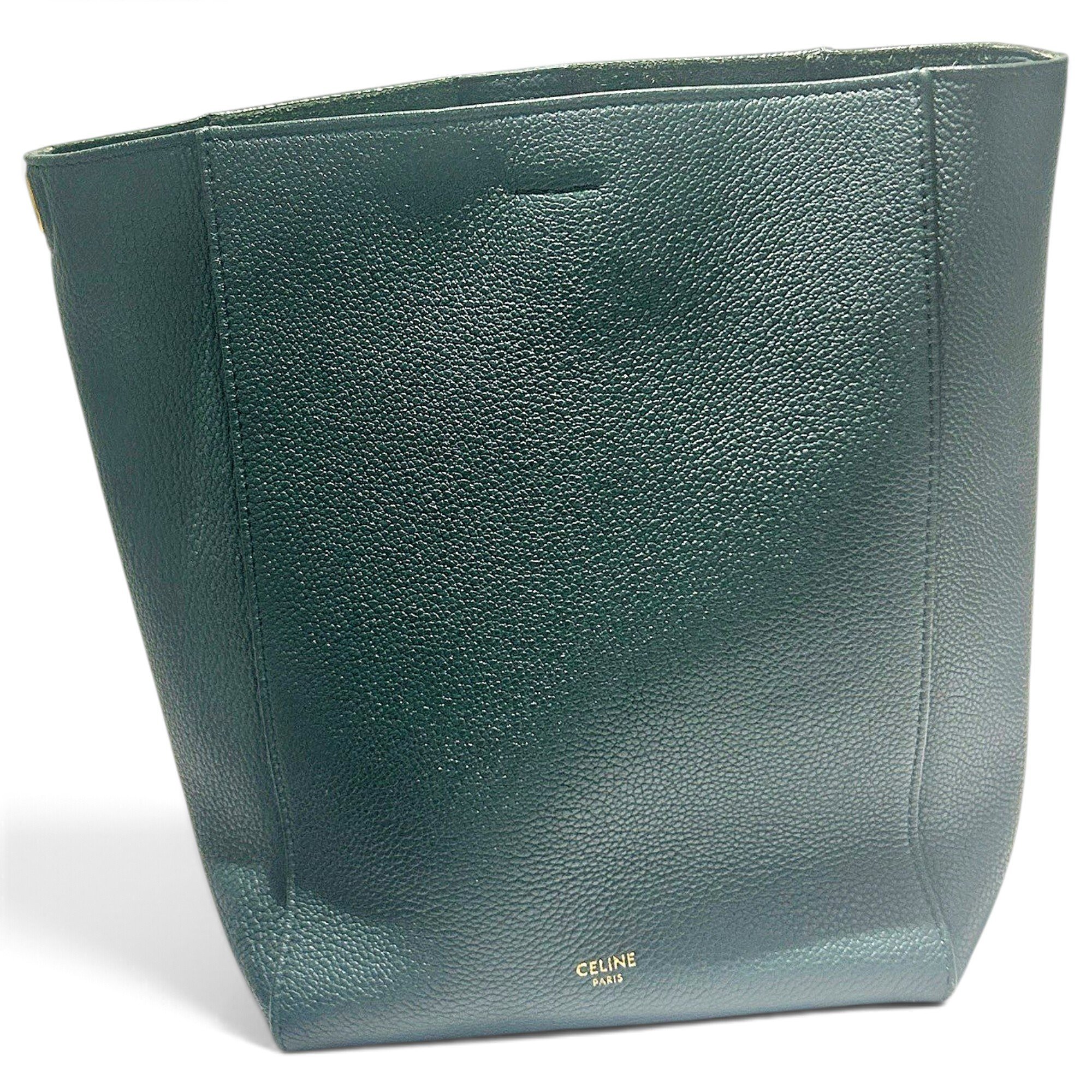 Seau Sangle leather handbag