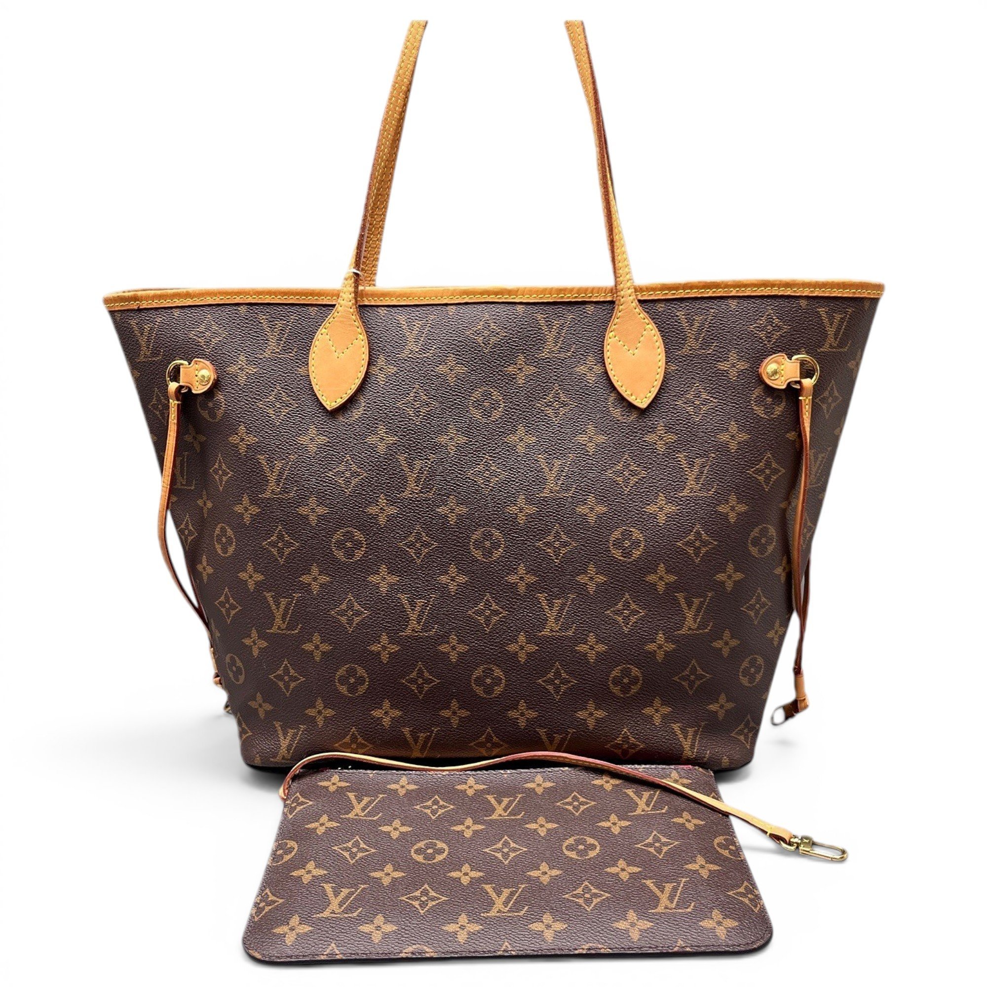 Neverfull leather handbag