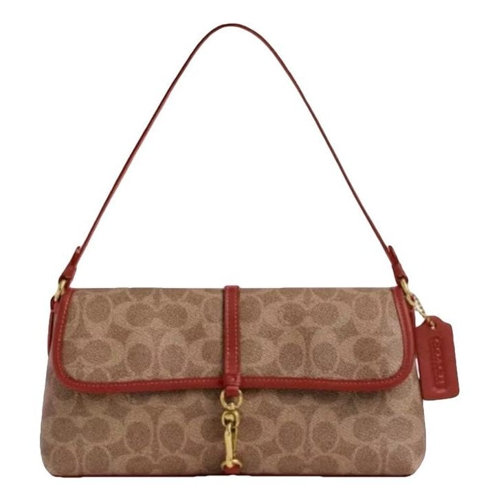 Vinyl handbag