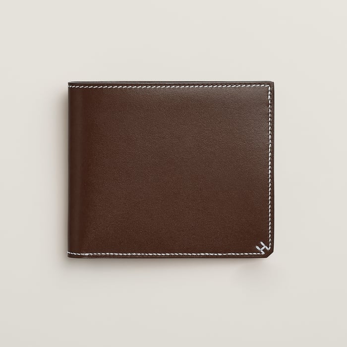 Chocolat H Sellier Compact Wallet
