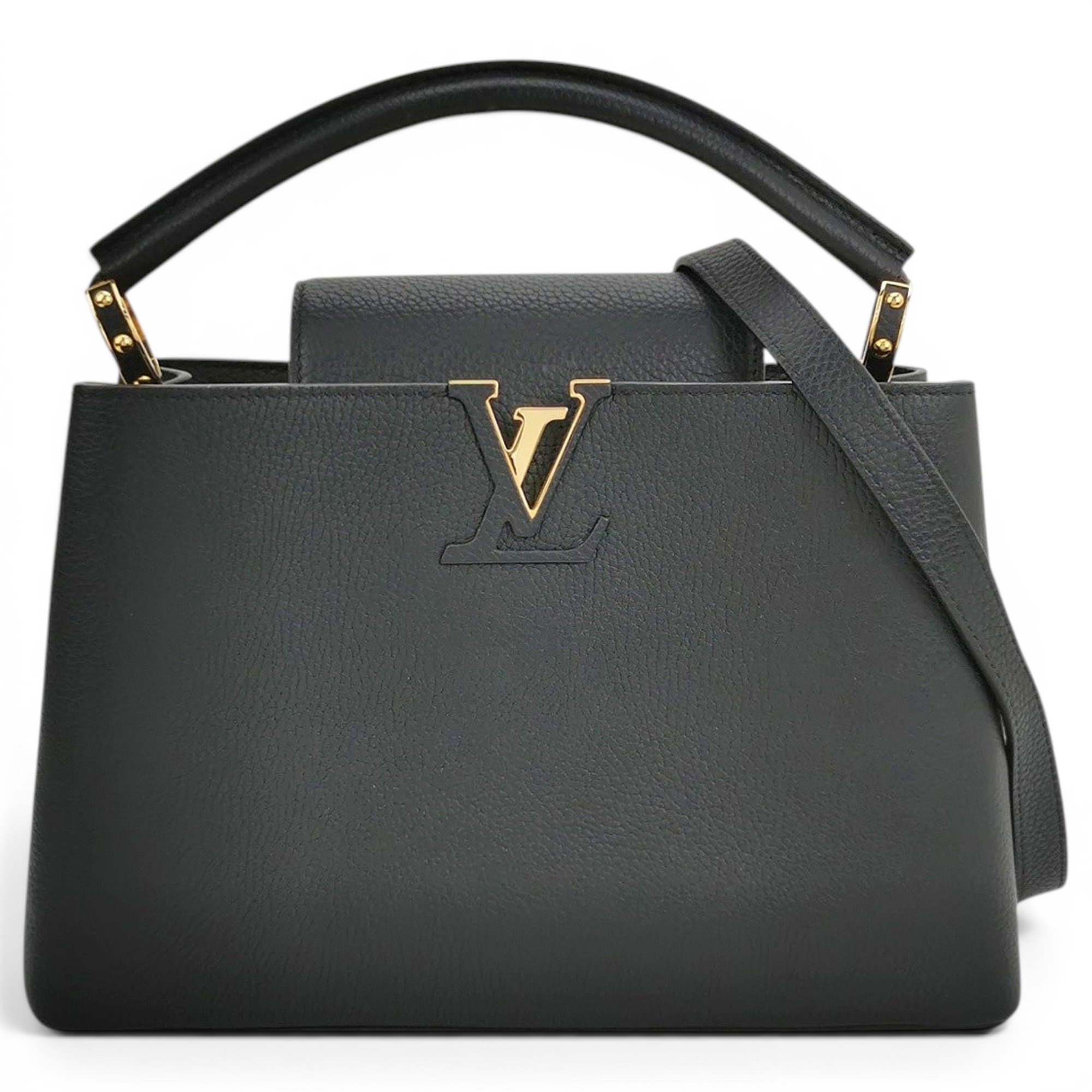 Capucines leather handbag