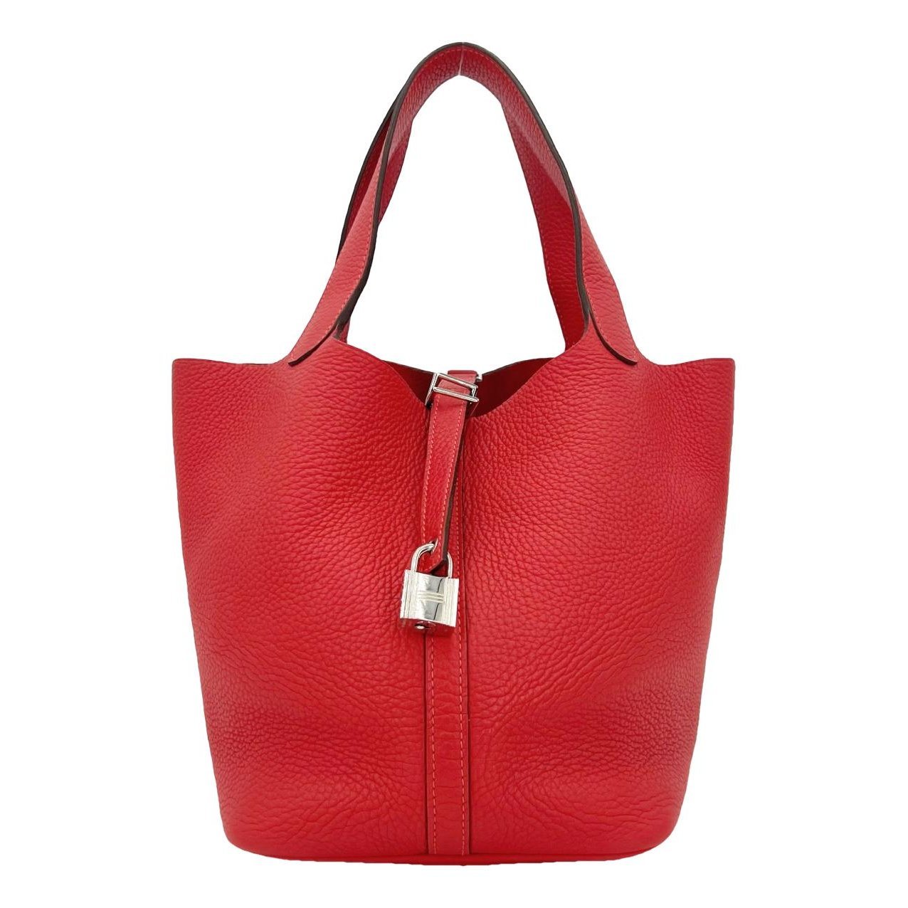 Picotin leather handbag