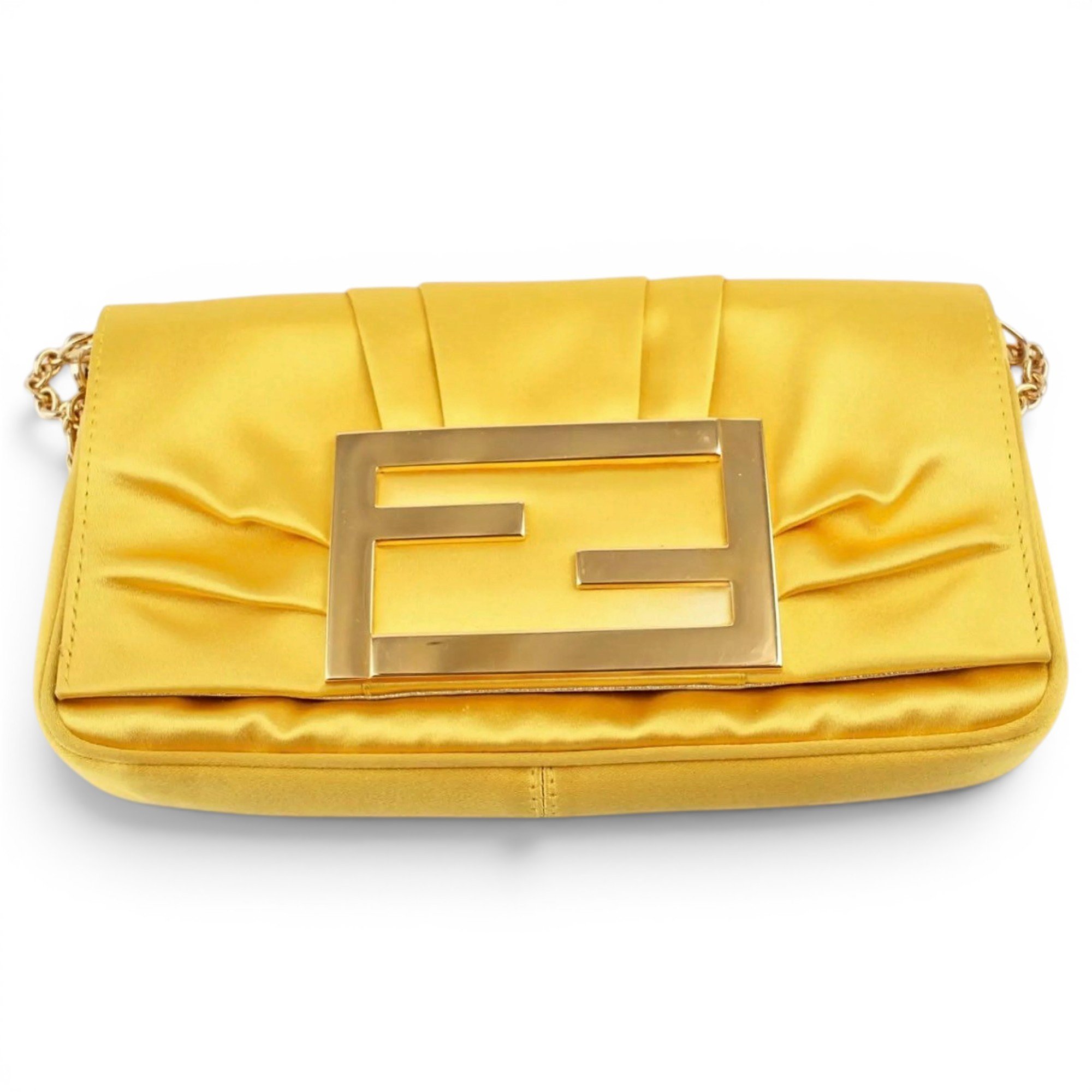 Silk clutch bag