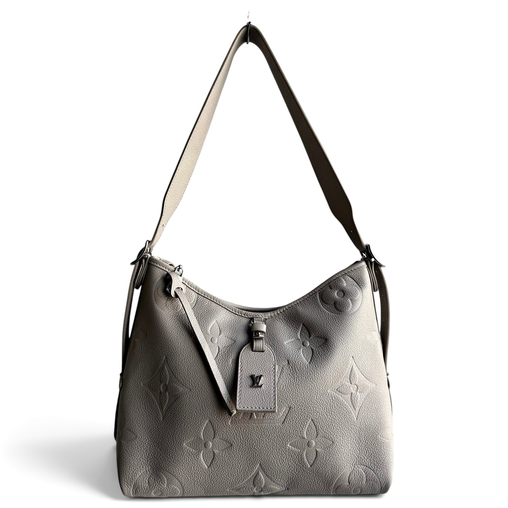 Louis Vuitton Carry All leather handbag