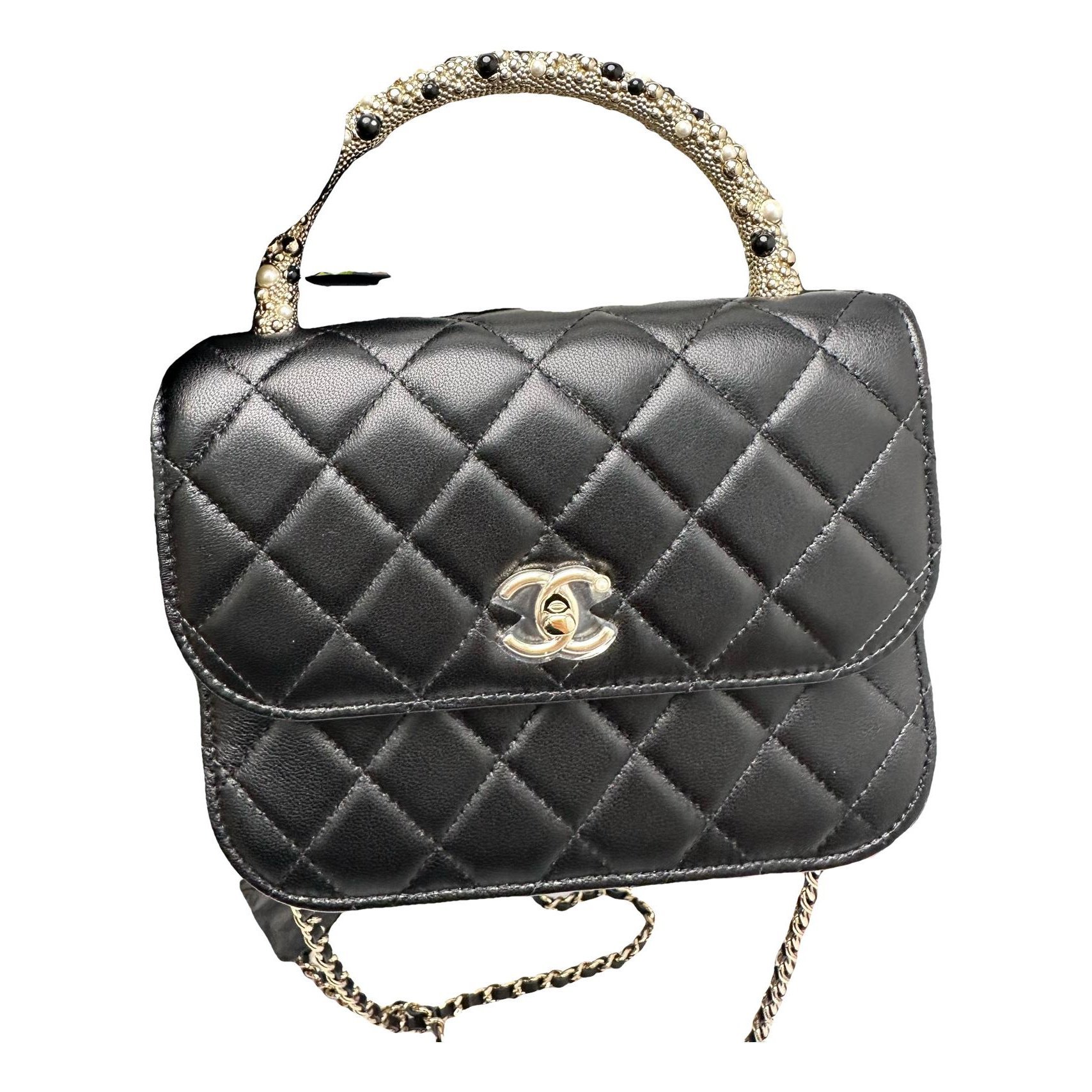 Leather handbag