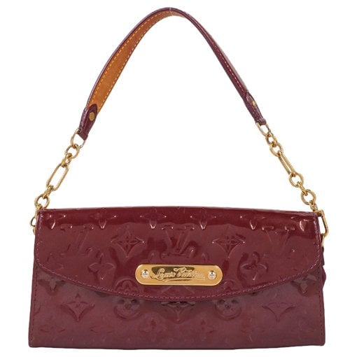 Sunset Boulevard patent leather handbag