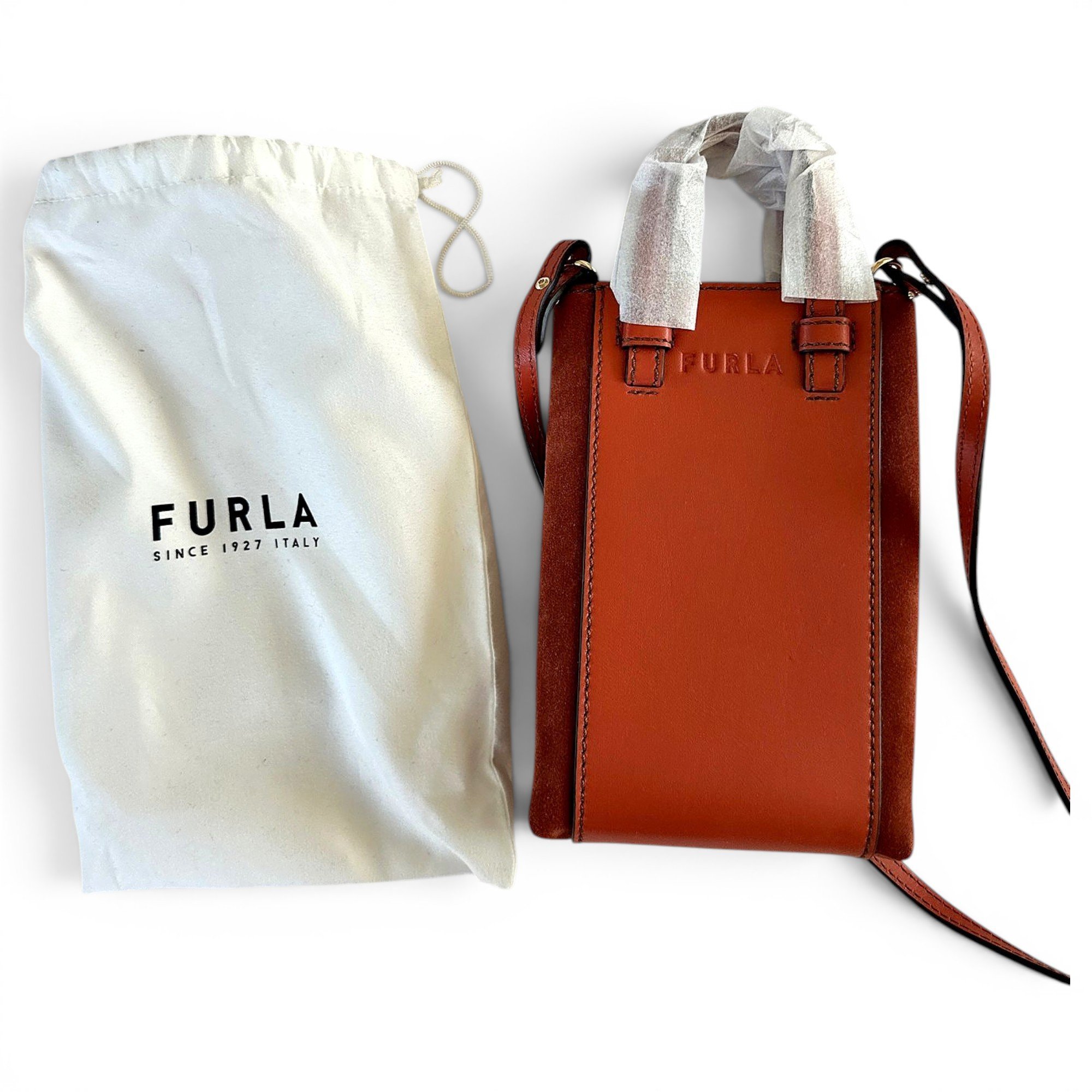 Leather mini bag