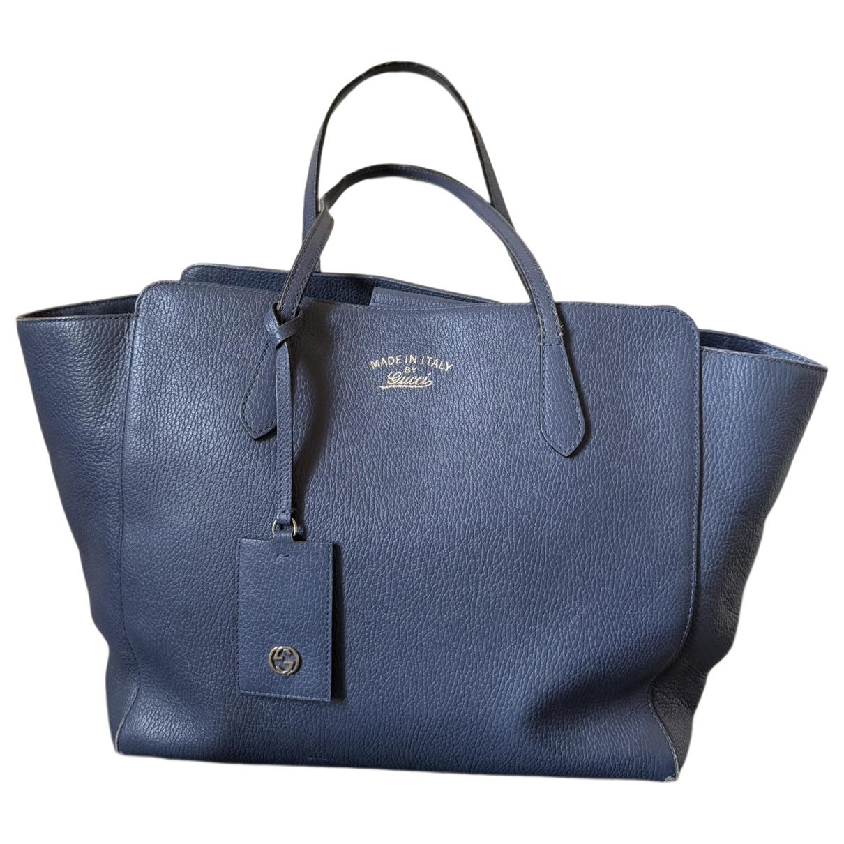 Swing leather tote