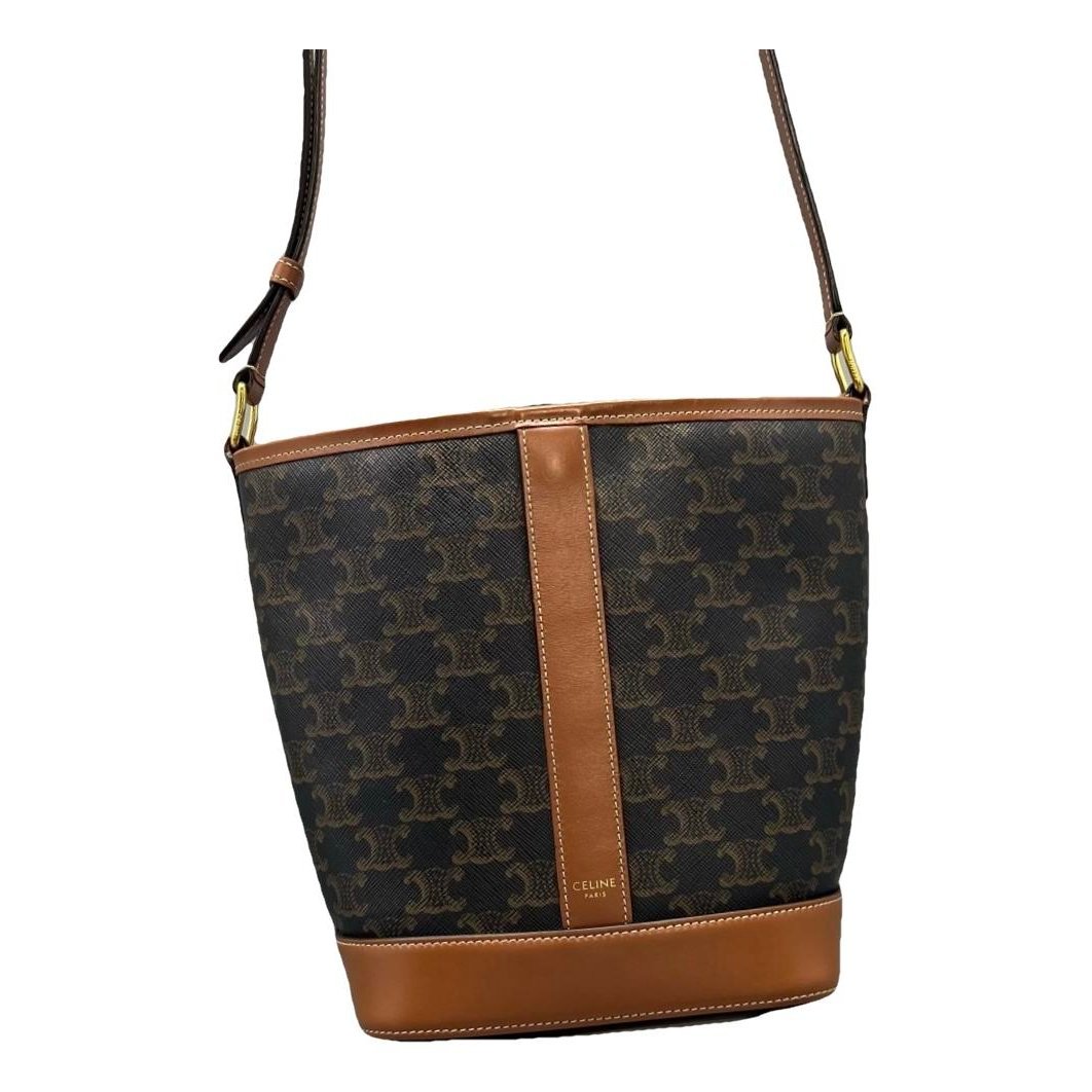 SAC SEAU leather handbag