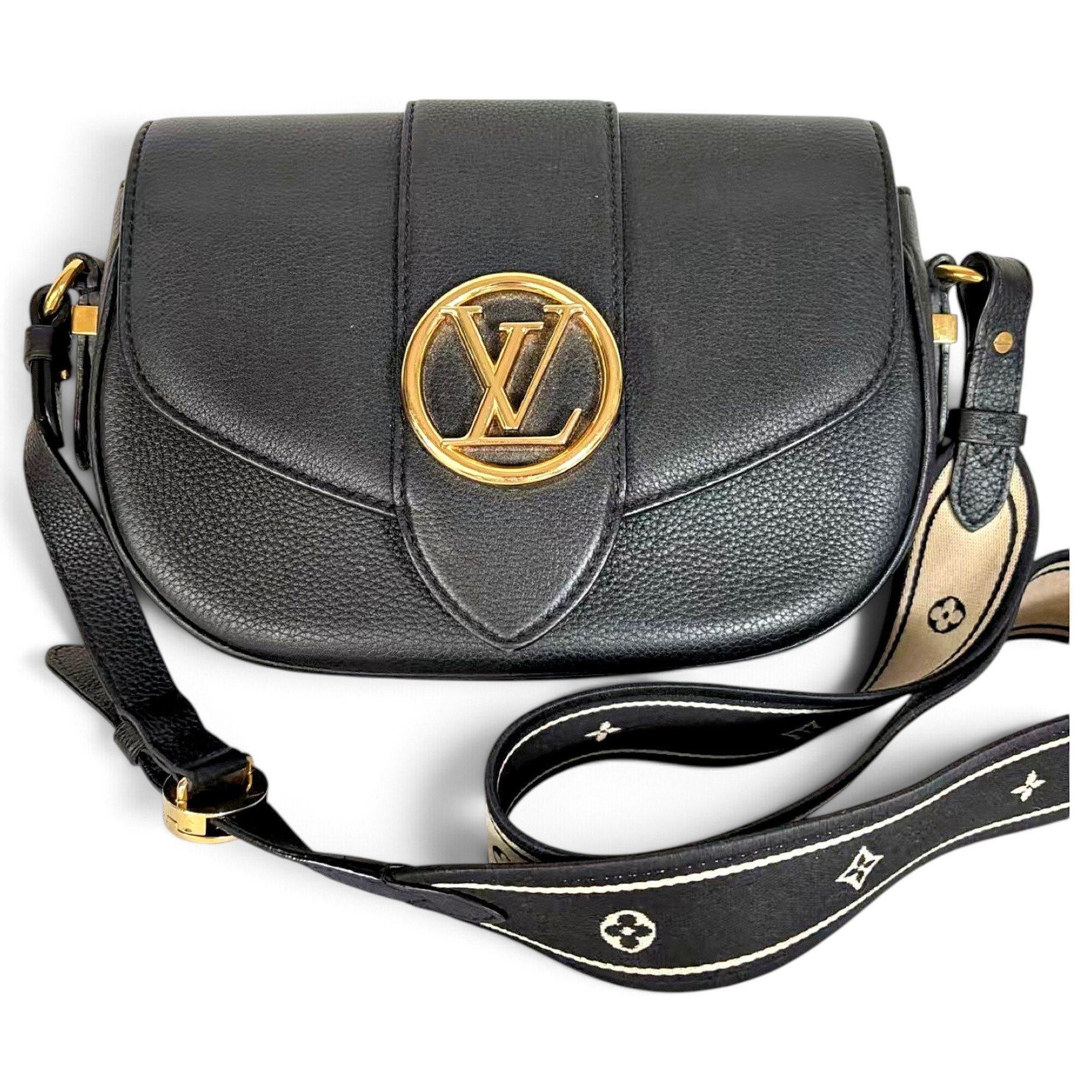Pont 9 leather crossbody bag
