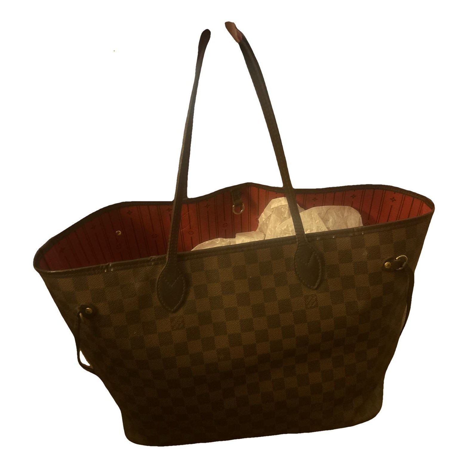 Neverfull leather tote