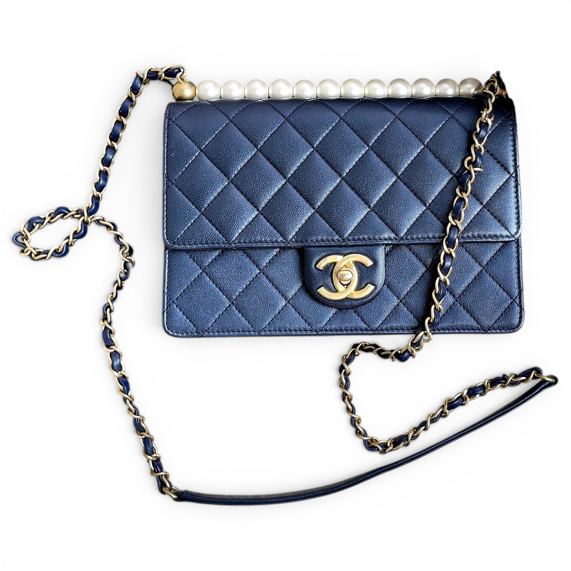 Leather handbag