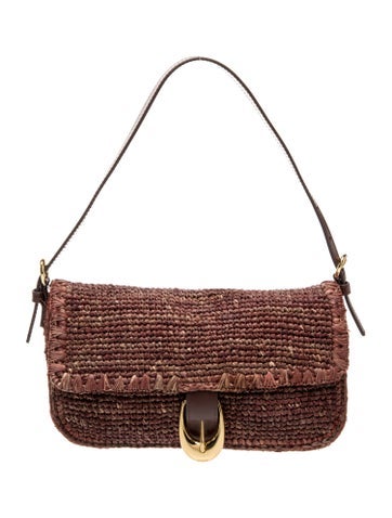 Staud Straw Shoulder Bag
