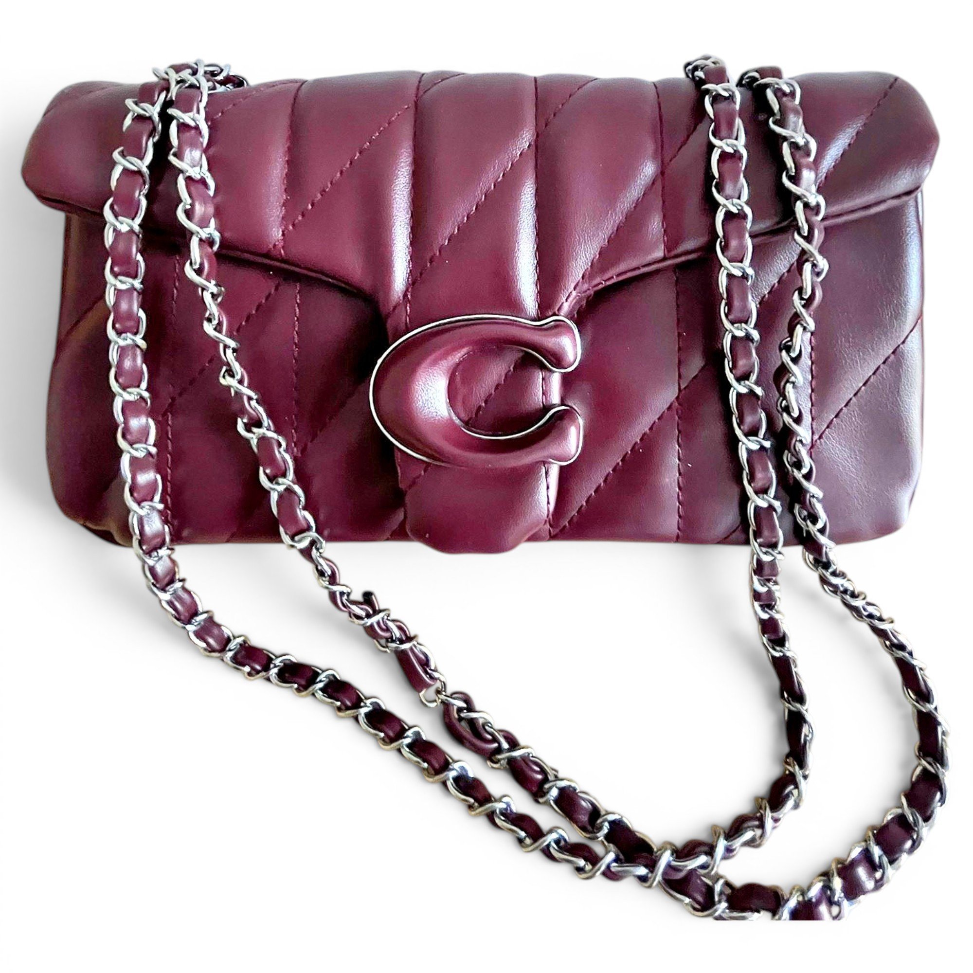 Leather handbag
