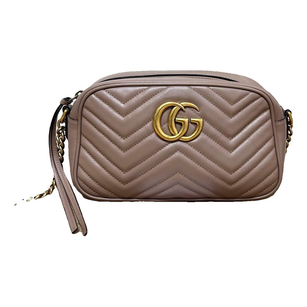 GG Marmont Triple zip leather handbag
