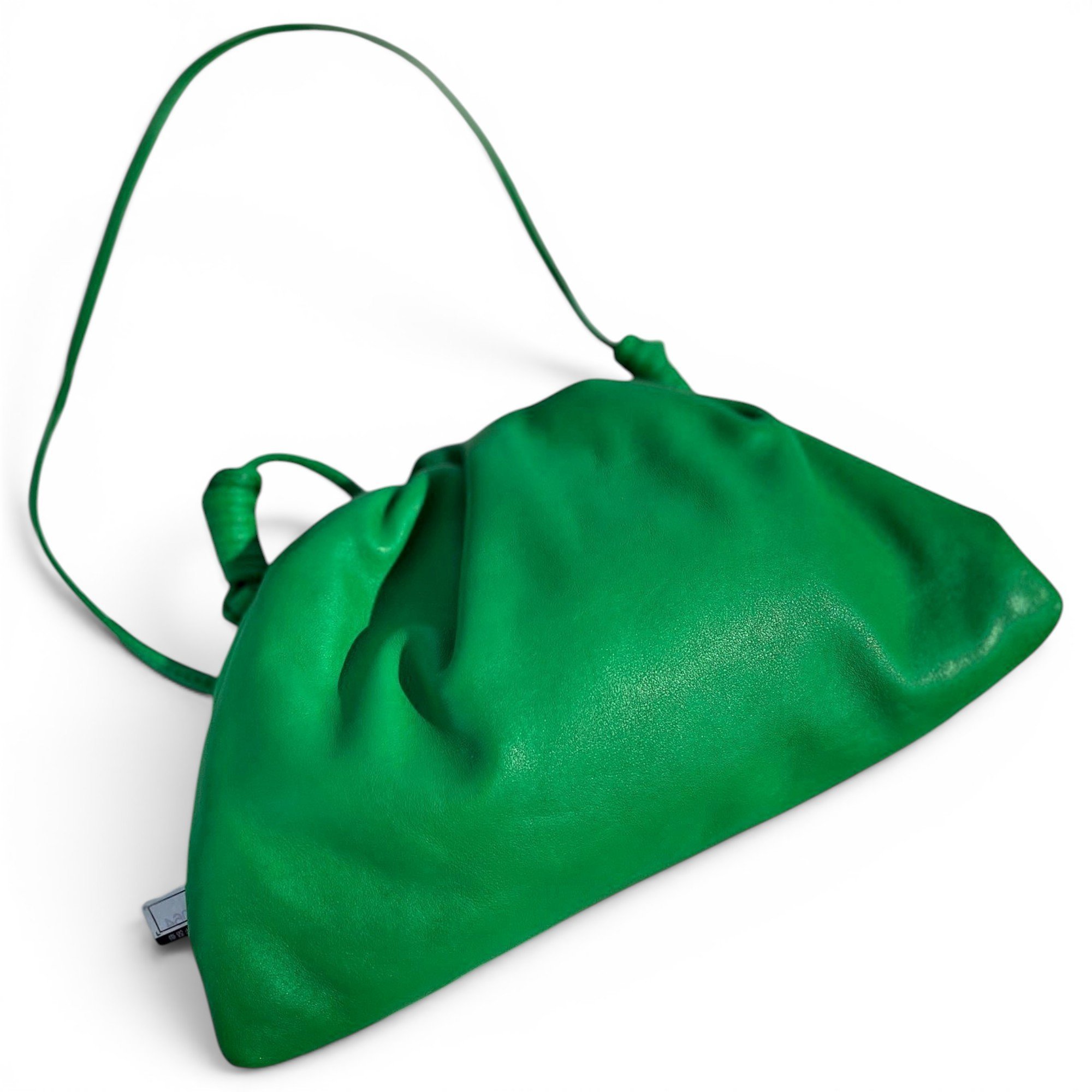 Pouch leather crossbody bag