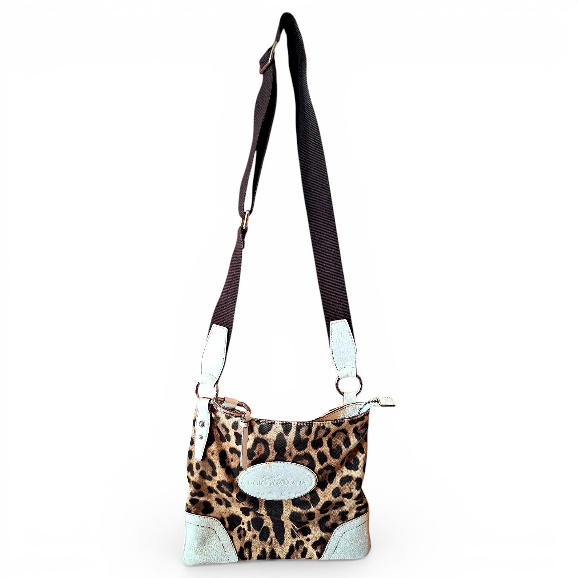 Leather crossbody bag