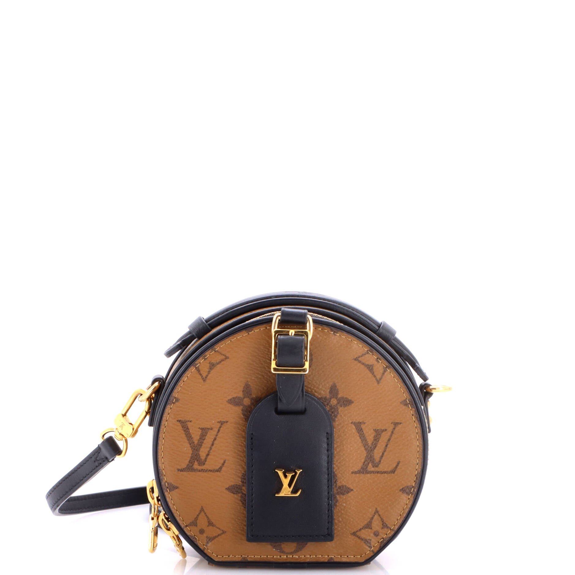 Mini Boite Chapeau Bag Reverse Monogram Canvas
