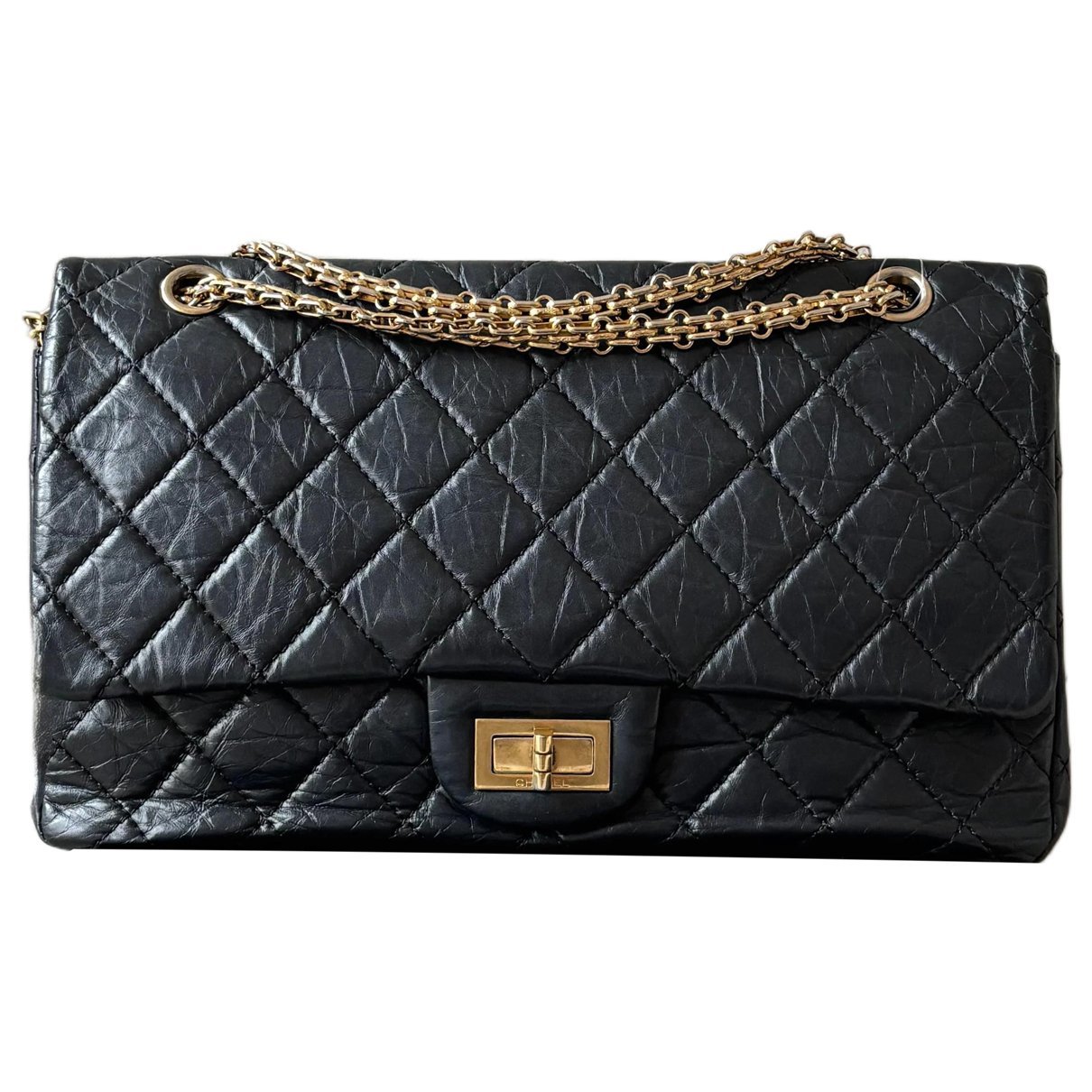 2.55 leather handbag
