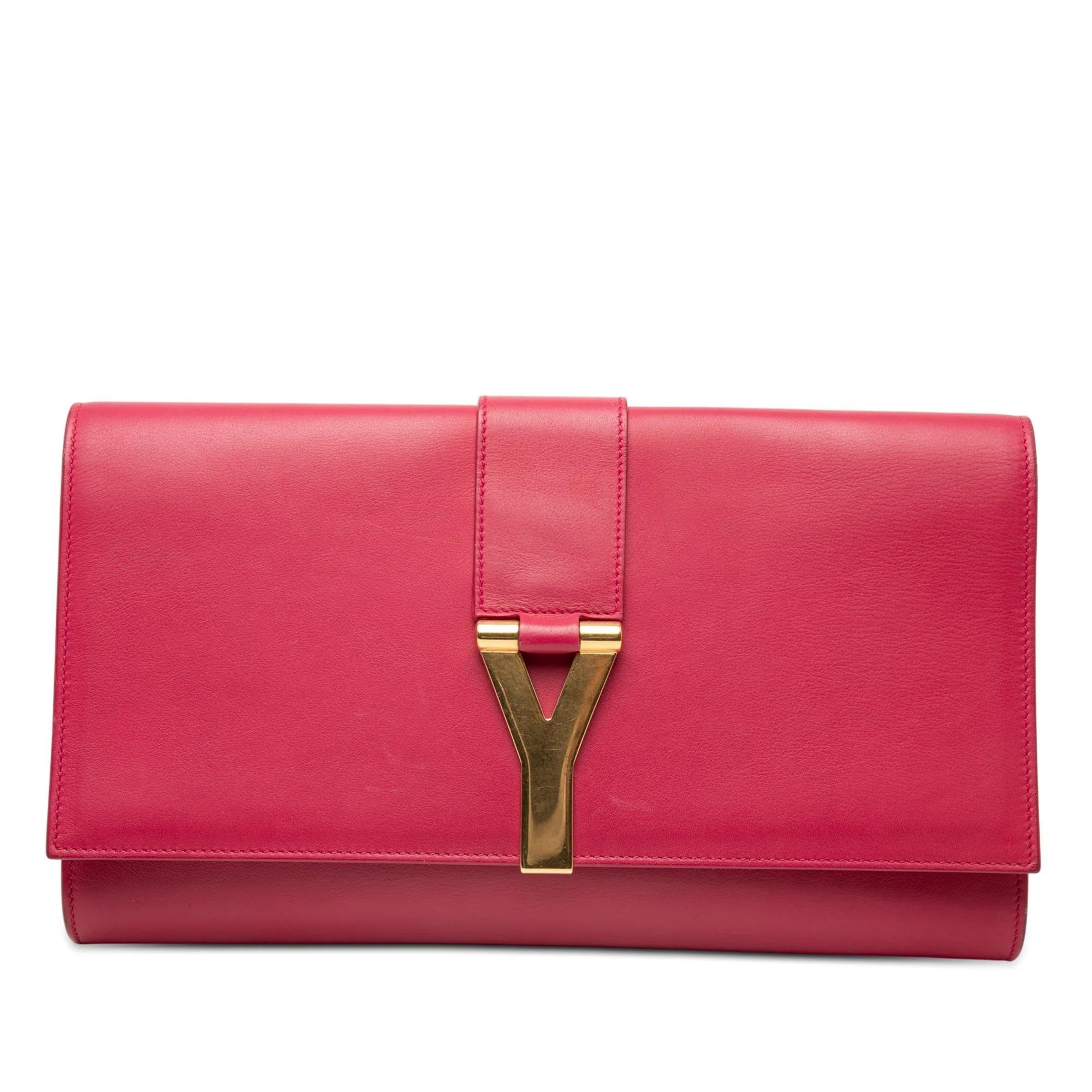 Chyc leather clutch bag