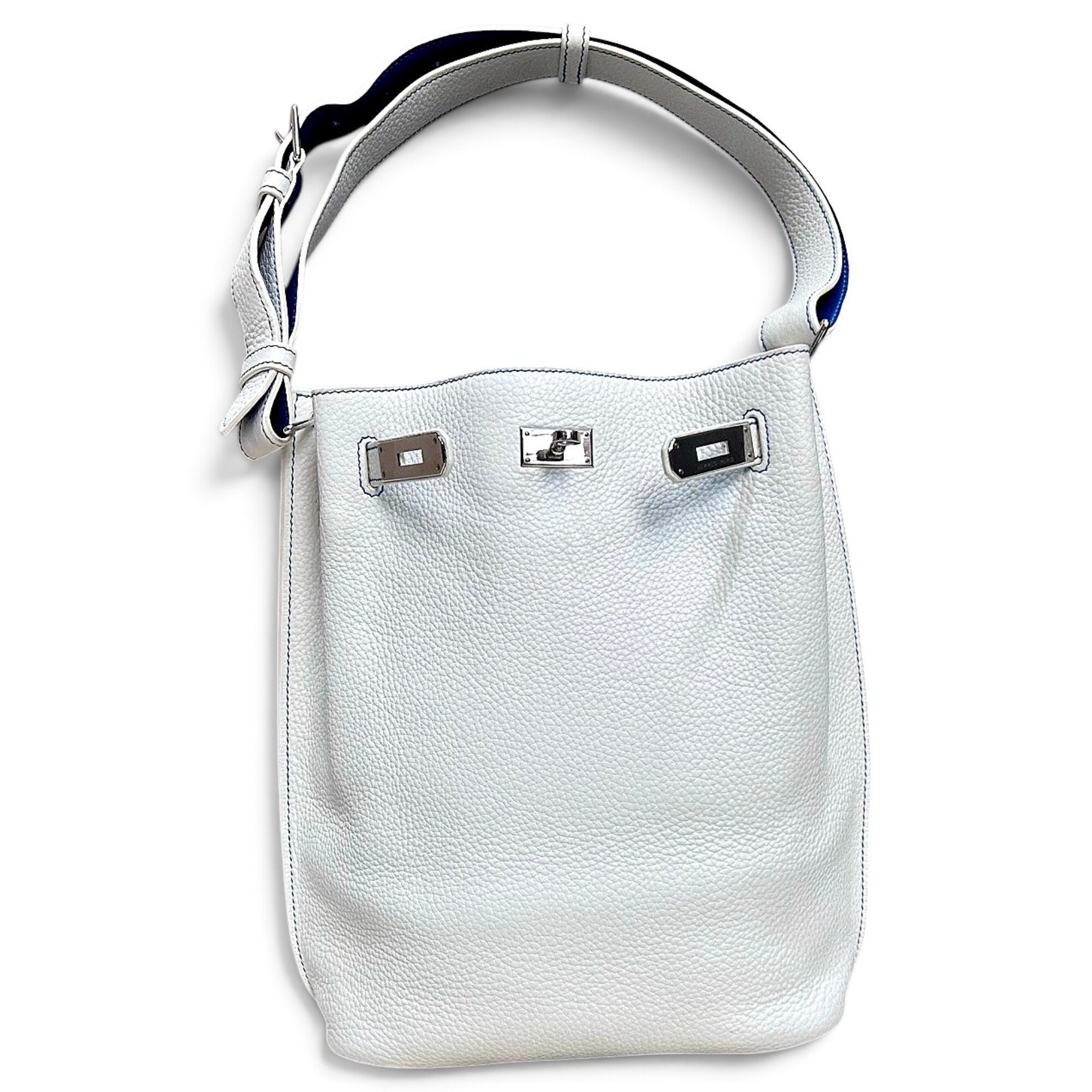 So Kelly leather handbag