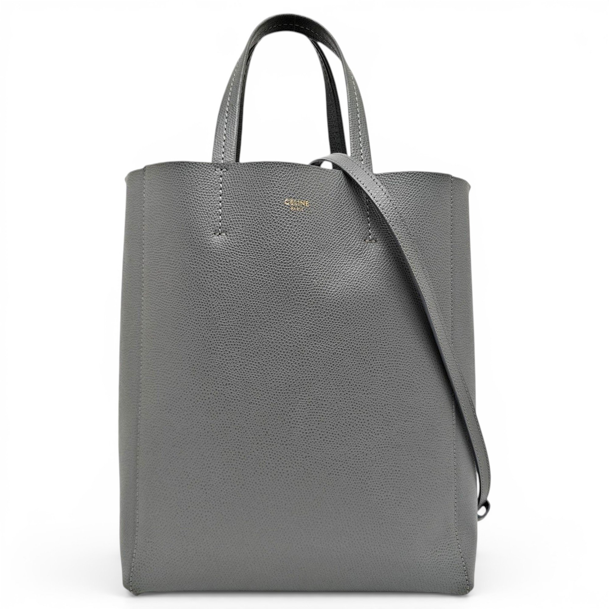 Celine Cabas leather handbag