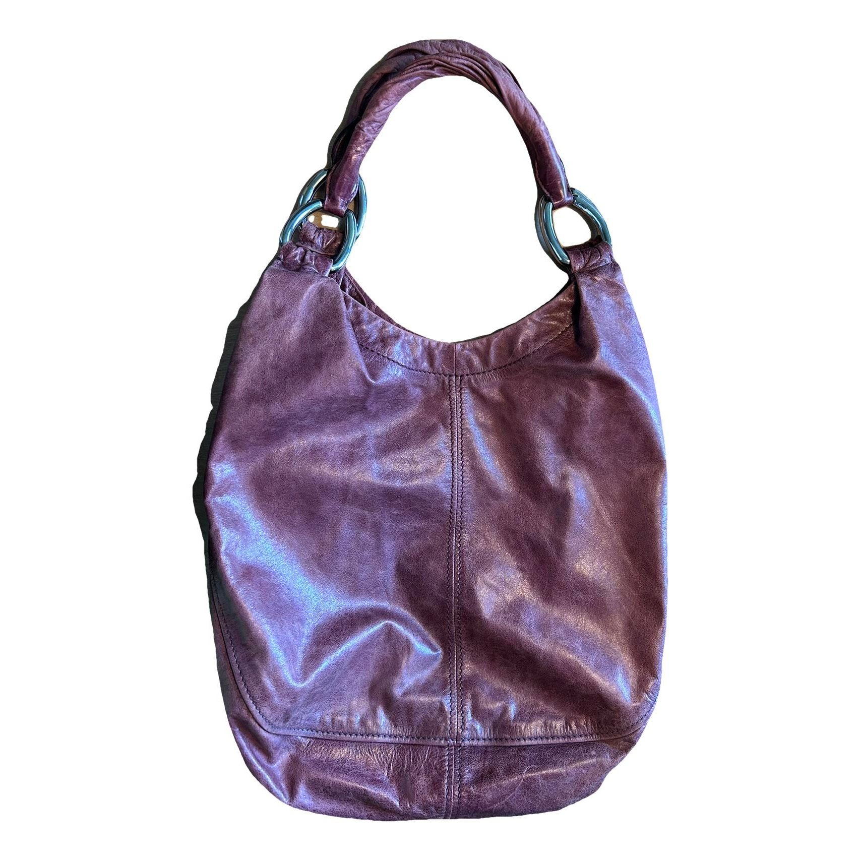 Leather tote