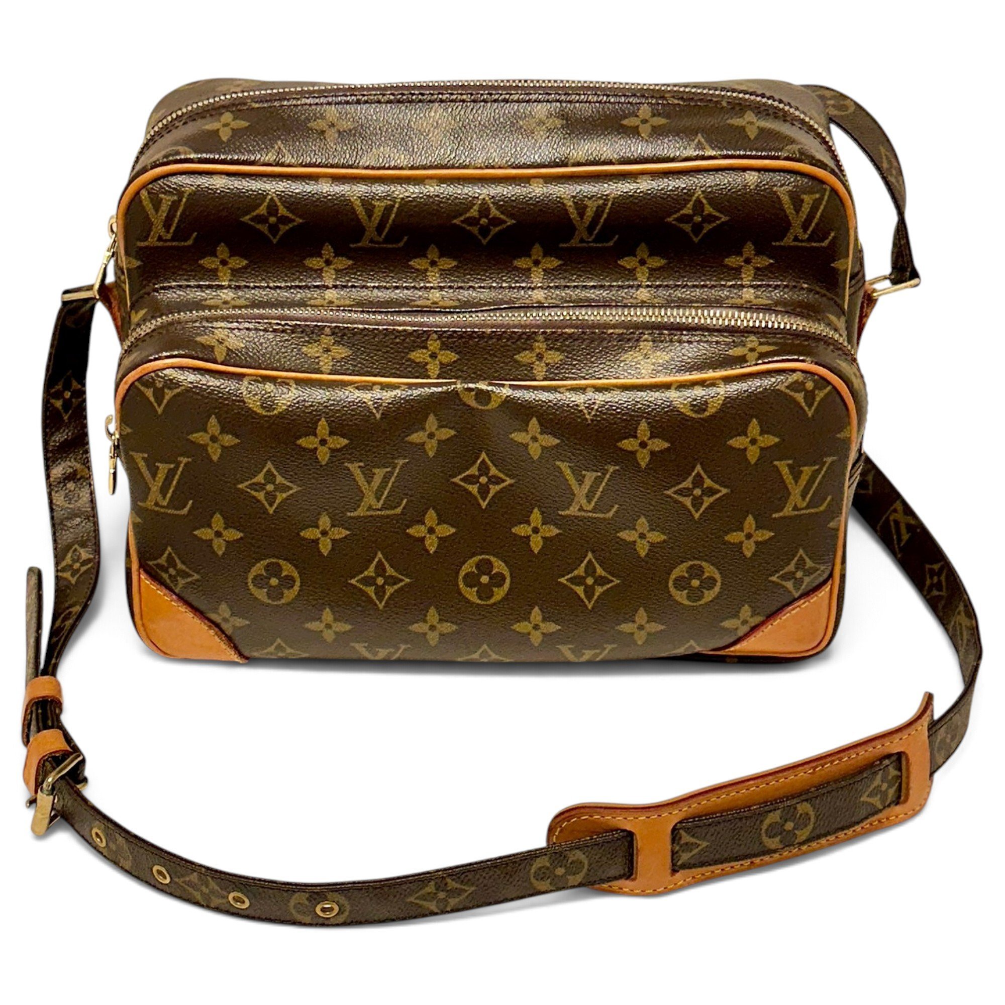 Nile cloth crossbody bag