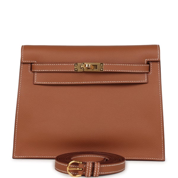 Hermes Hermes Kelly Danse Gold Evercolor Gold Hardware