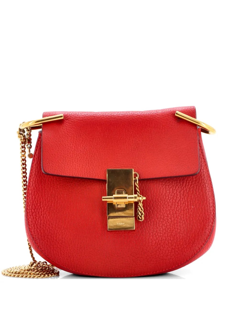 Drew Leather Mini crossbody bag