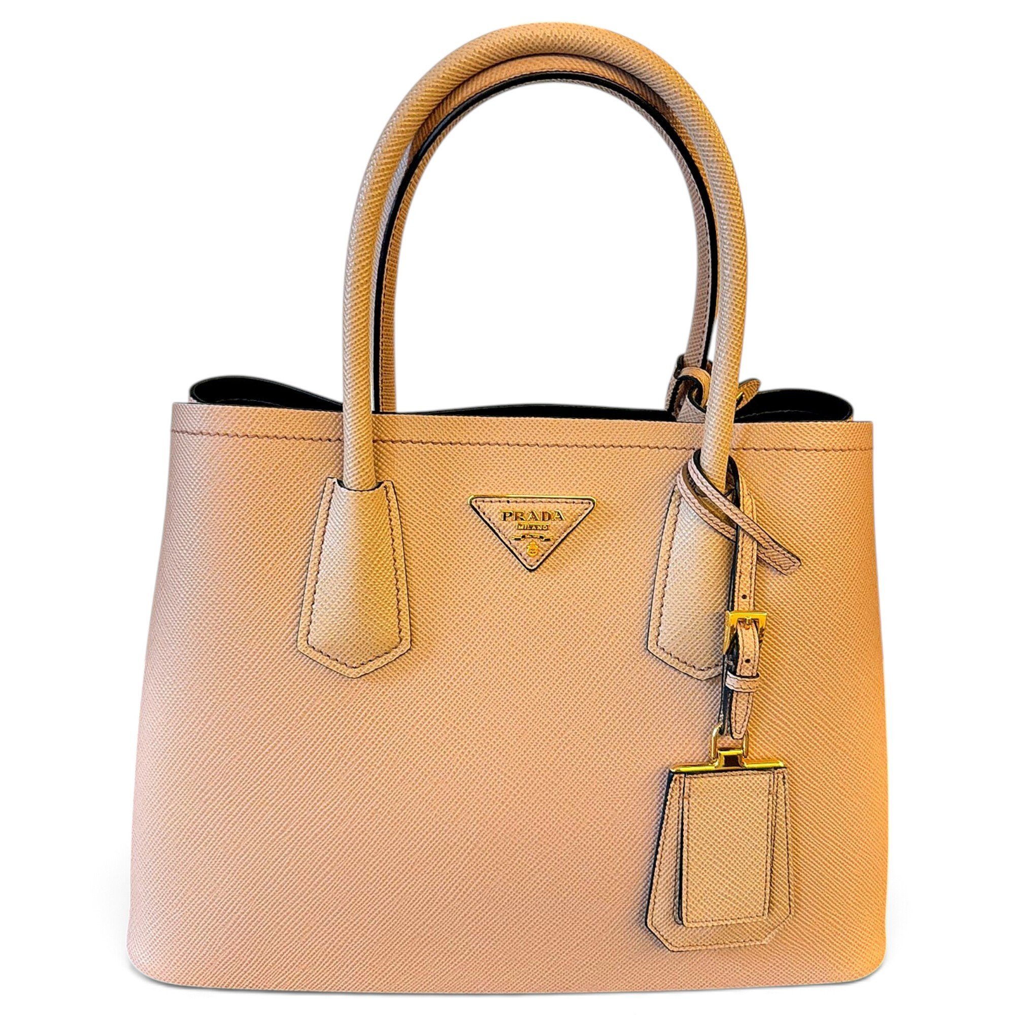 Prada Double leather handbag