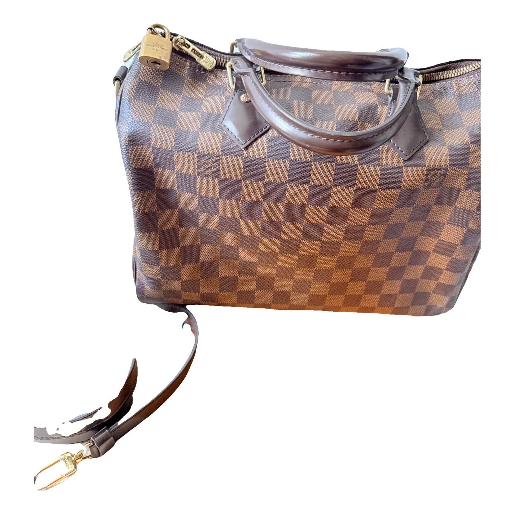 Speedy Bandoulière leather handbag