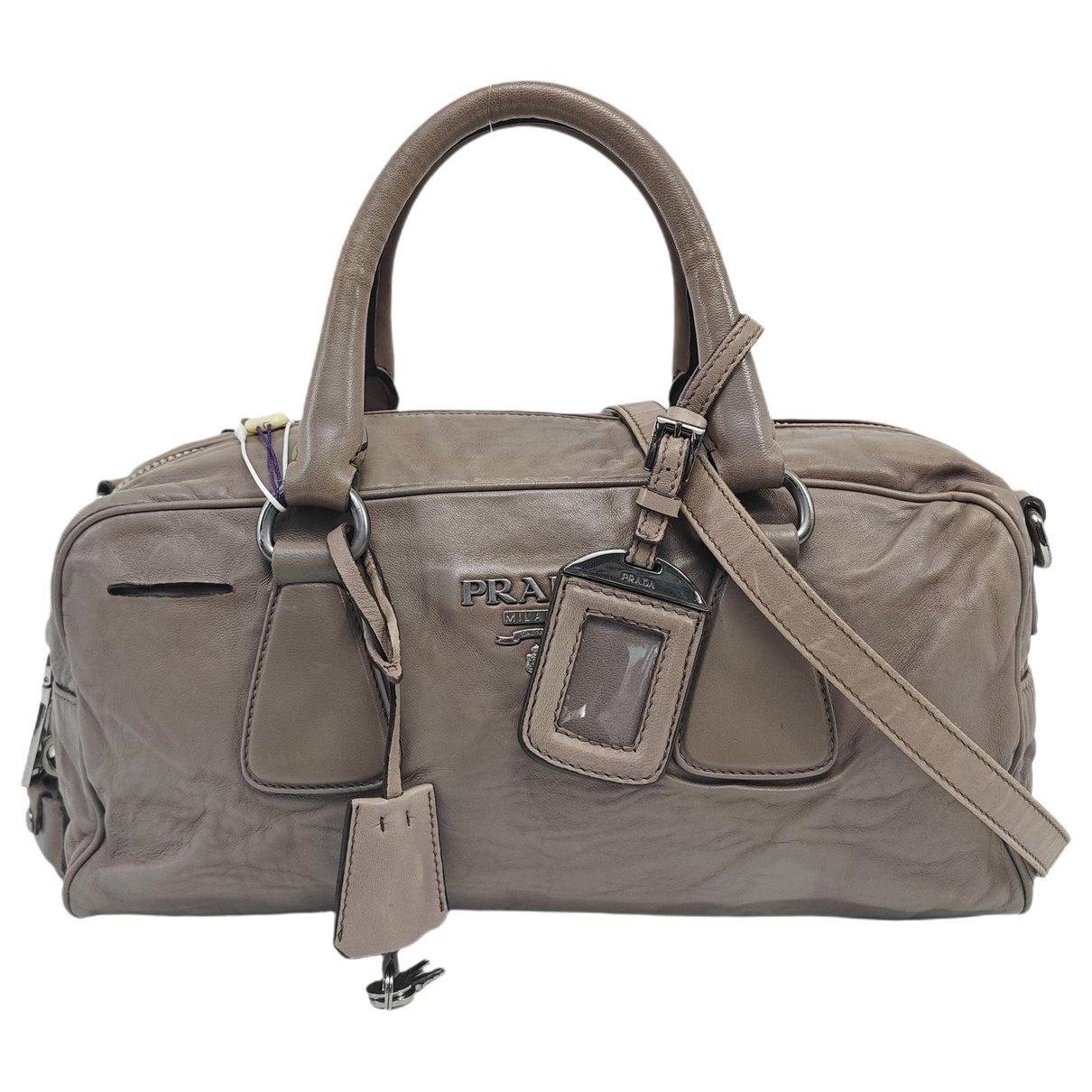 Leather handbag