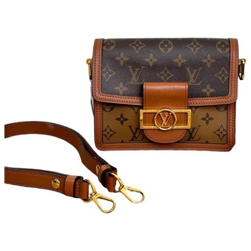 Louis Vuitton Dauphine leather handbag
