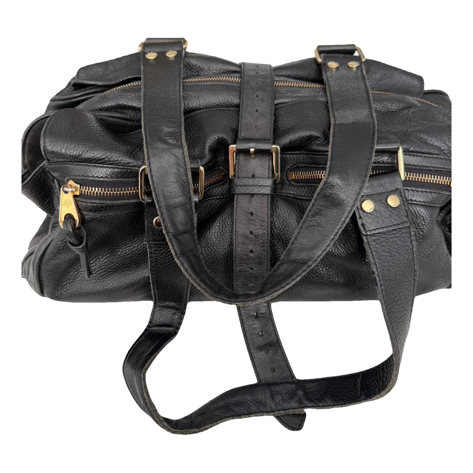 Leather handbag