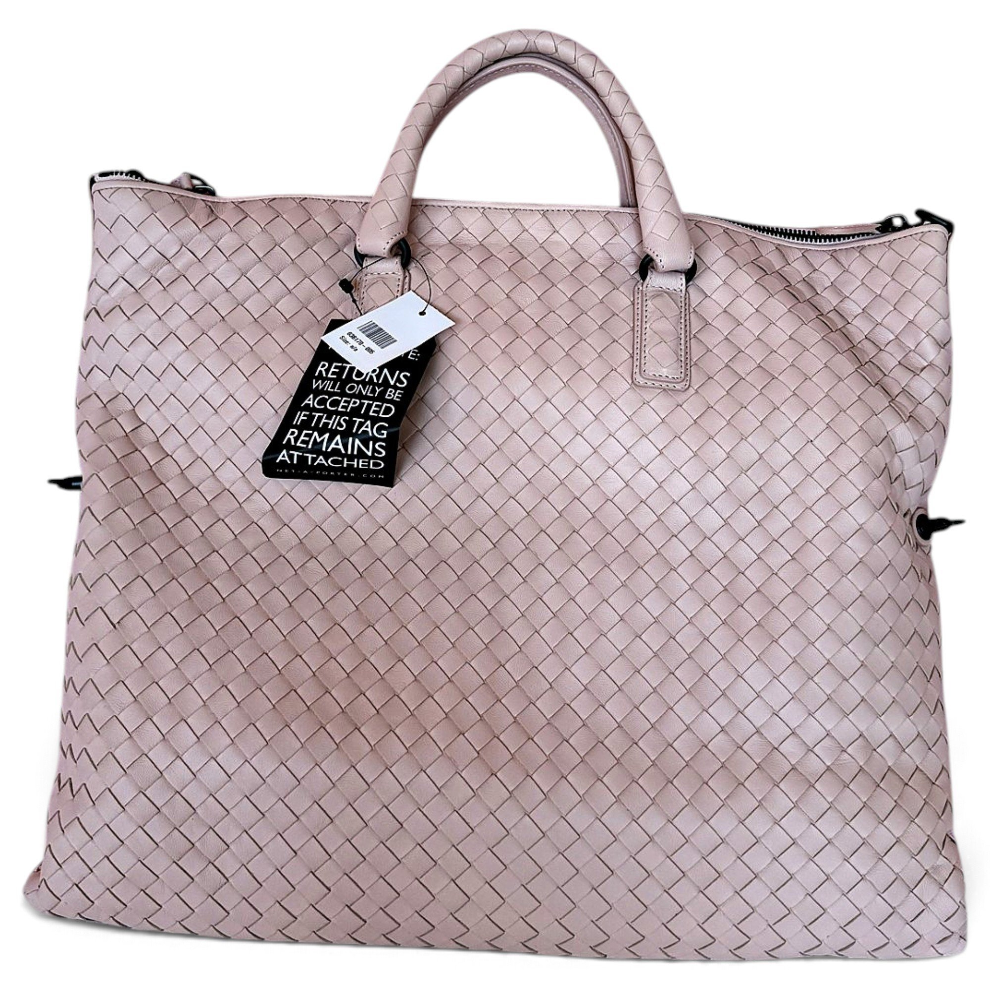 Leather tote