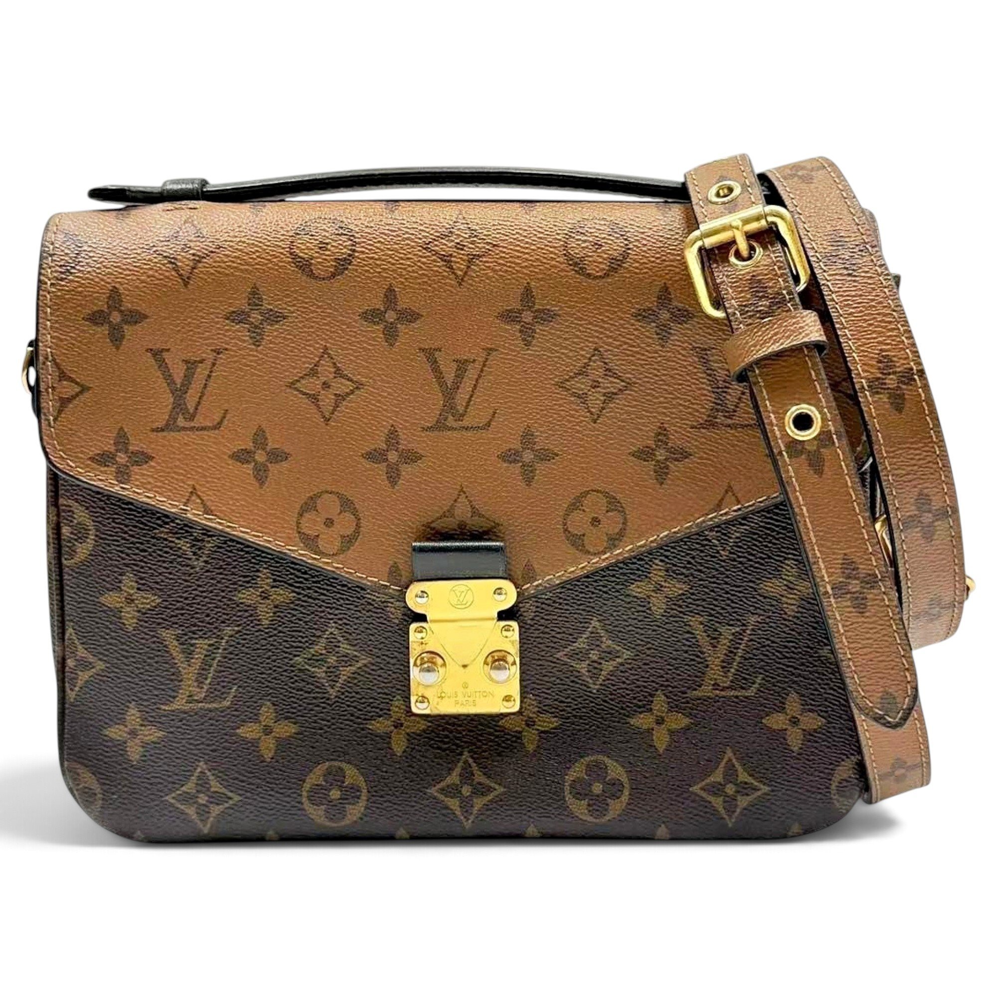Metis leather handbag