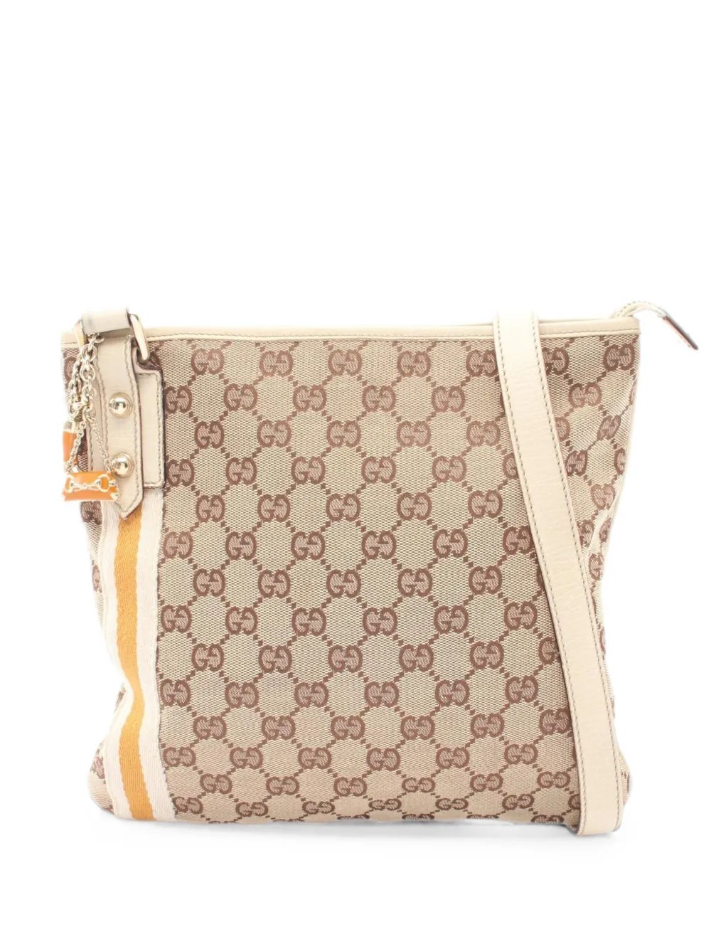 2000s GG canvas shoulder bag