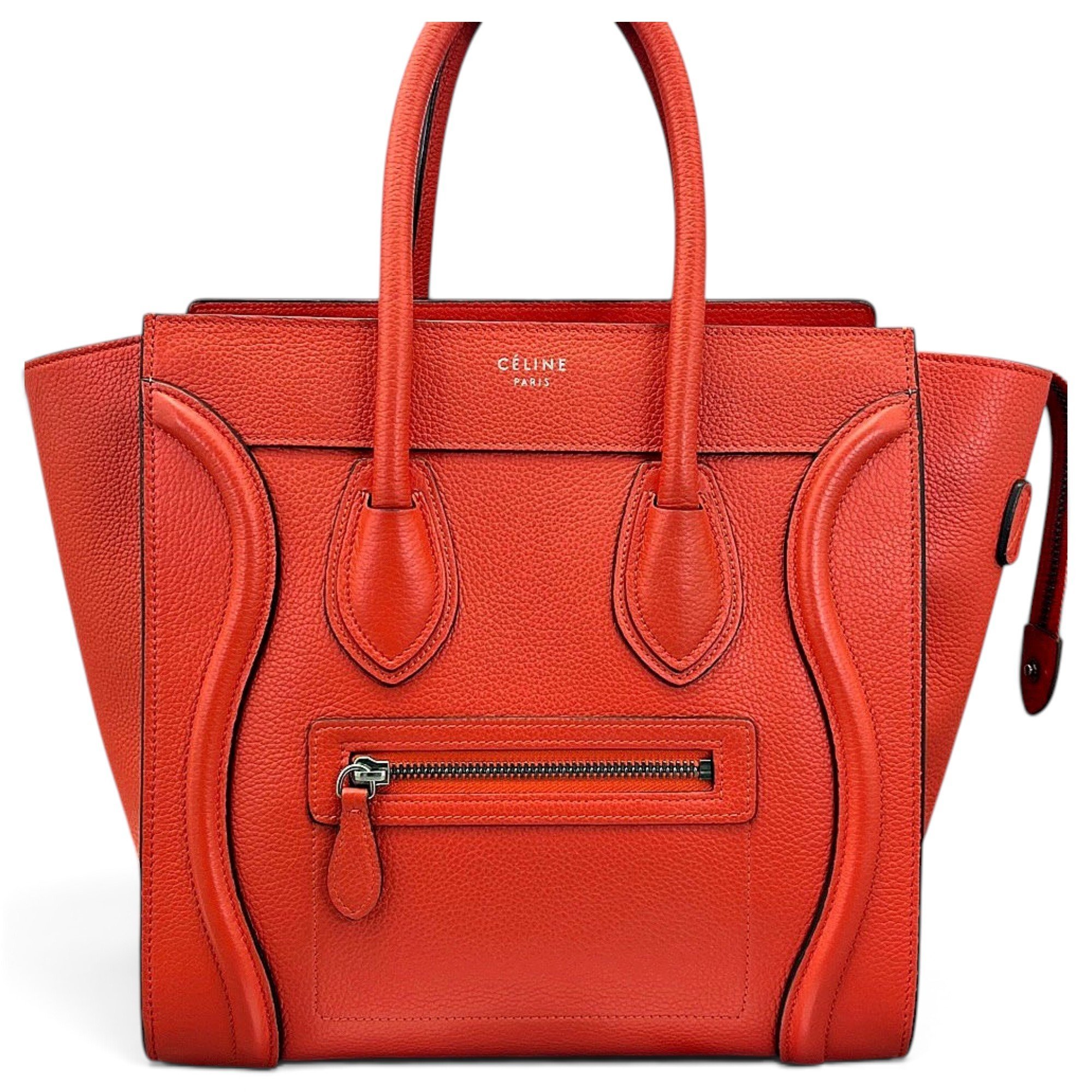 Luggage leather handbag