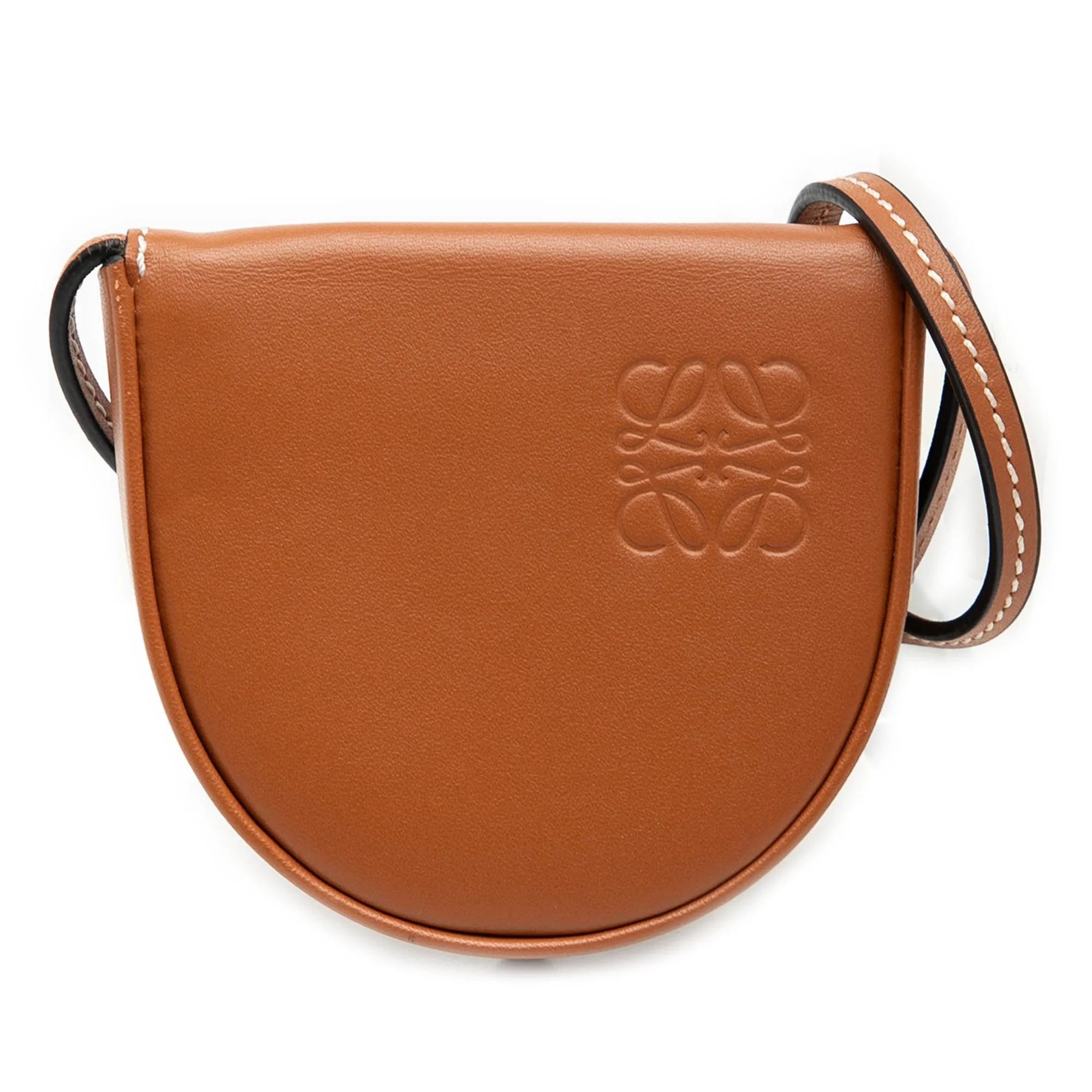 Heel pony-style calfskin crossbody bag