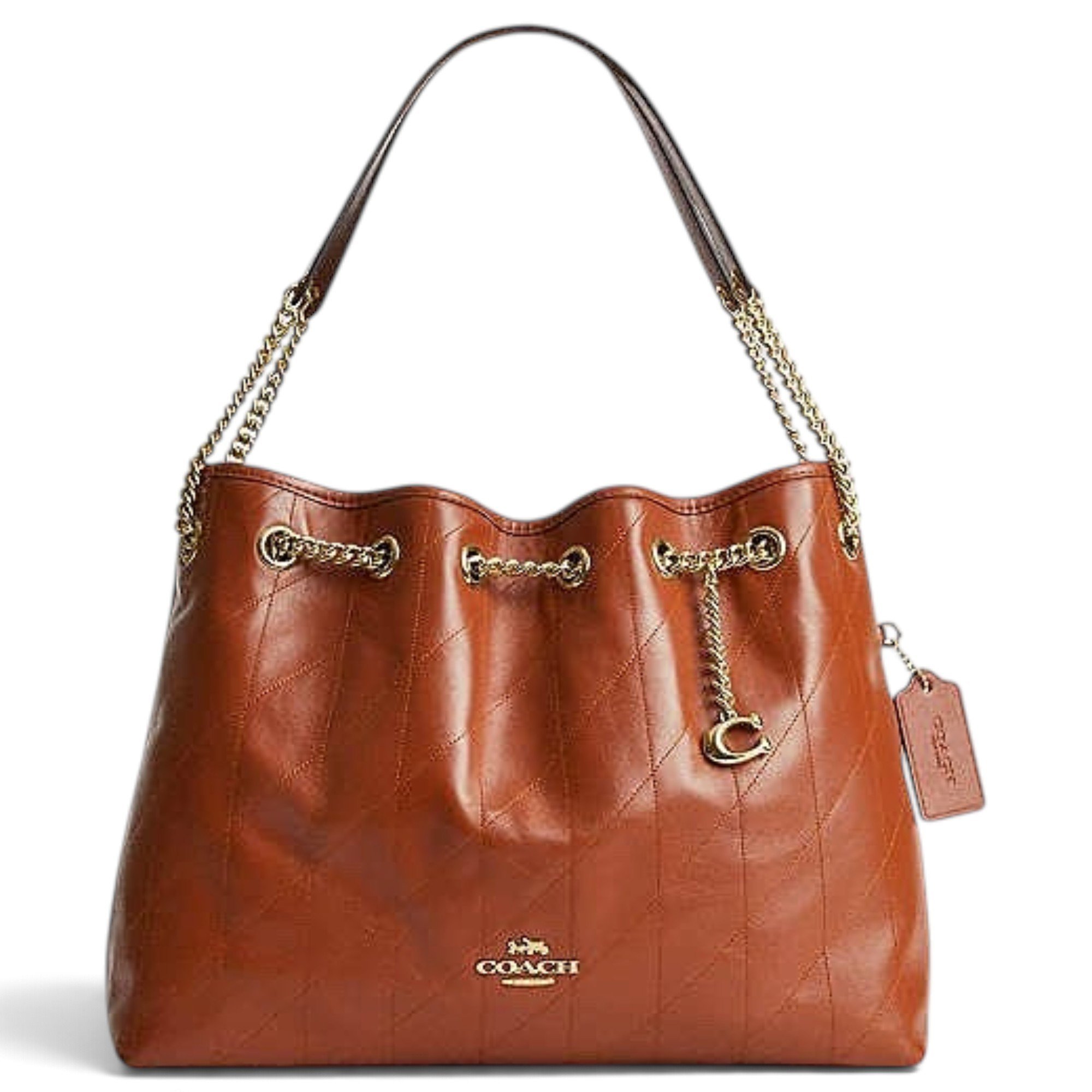Leather handbag