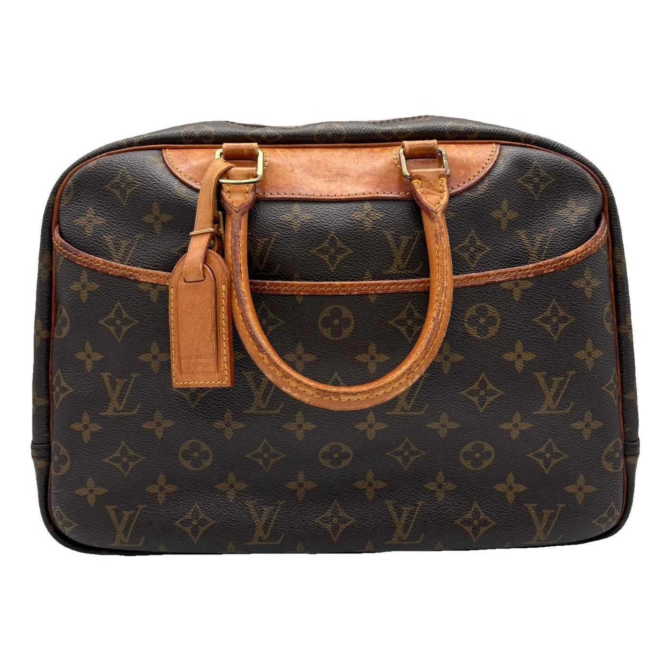 Deauville leather handbag