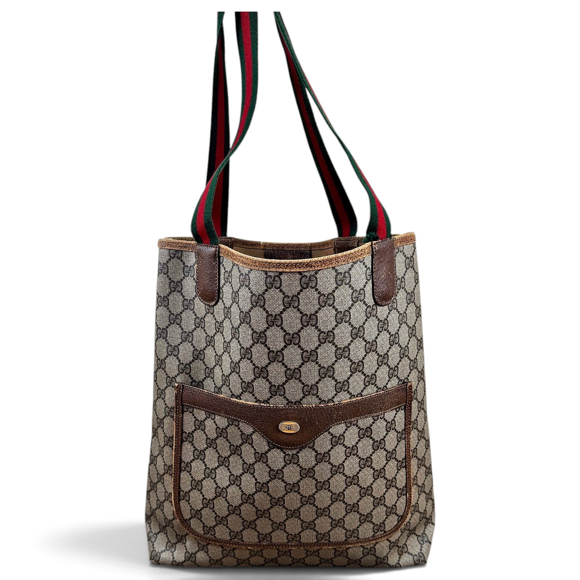 Ophidia leather tote