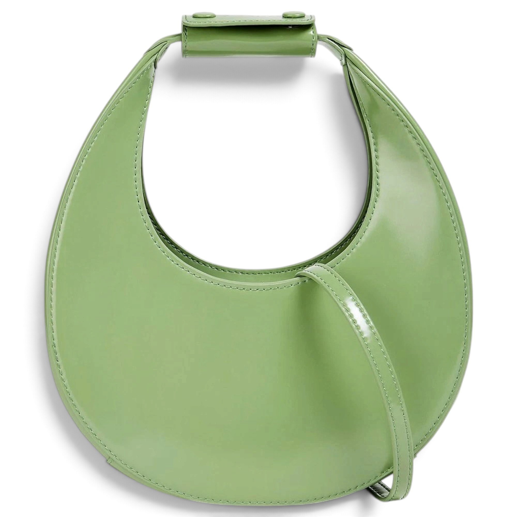 Moon leather handbag