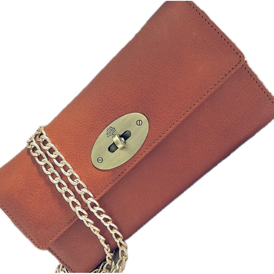 Mulberry Leather clutch bag