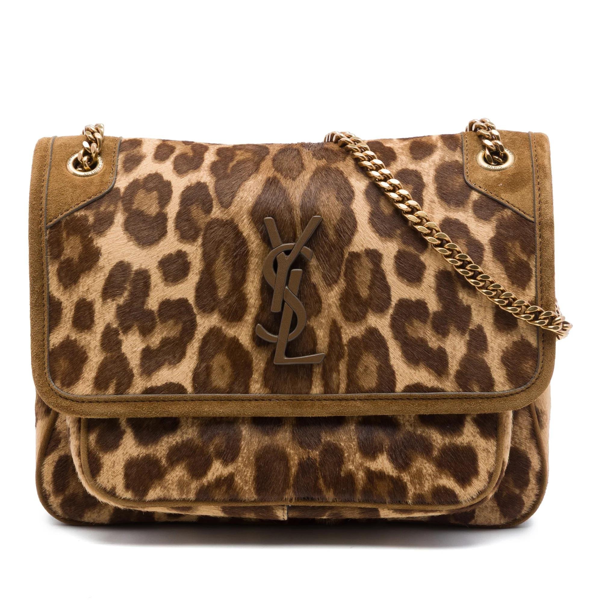 Niki pony-style calfskin handbag